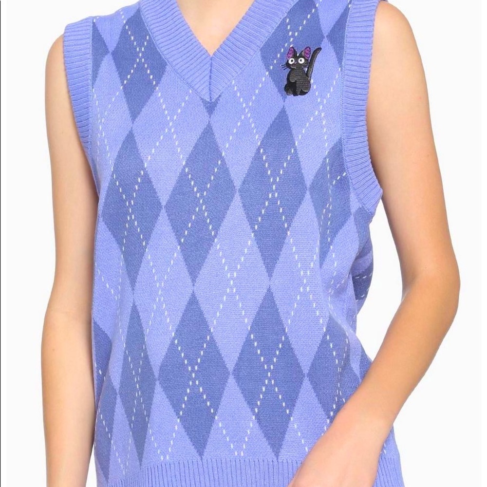 Studio Ghibli Kiki's Delivery Service Jiji Sweater Vest